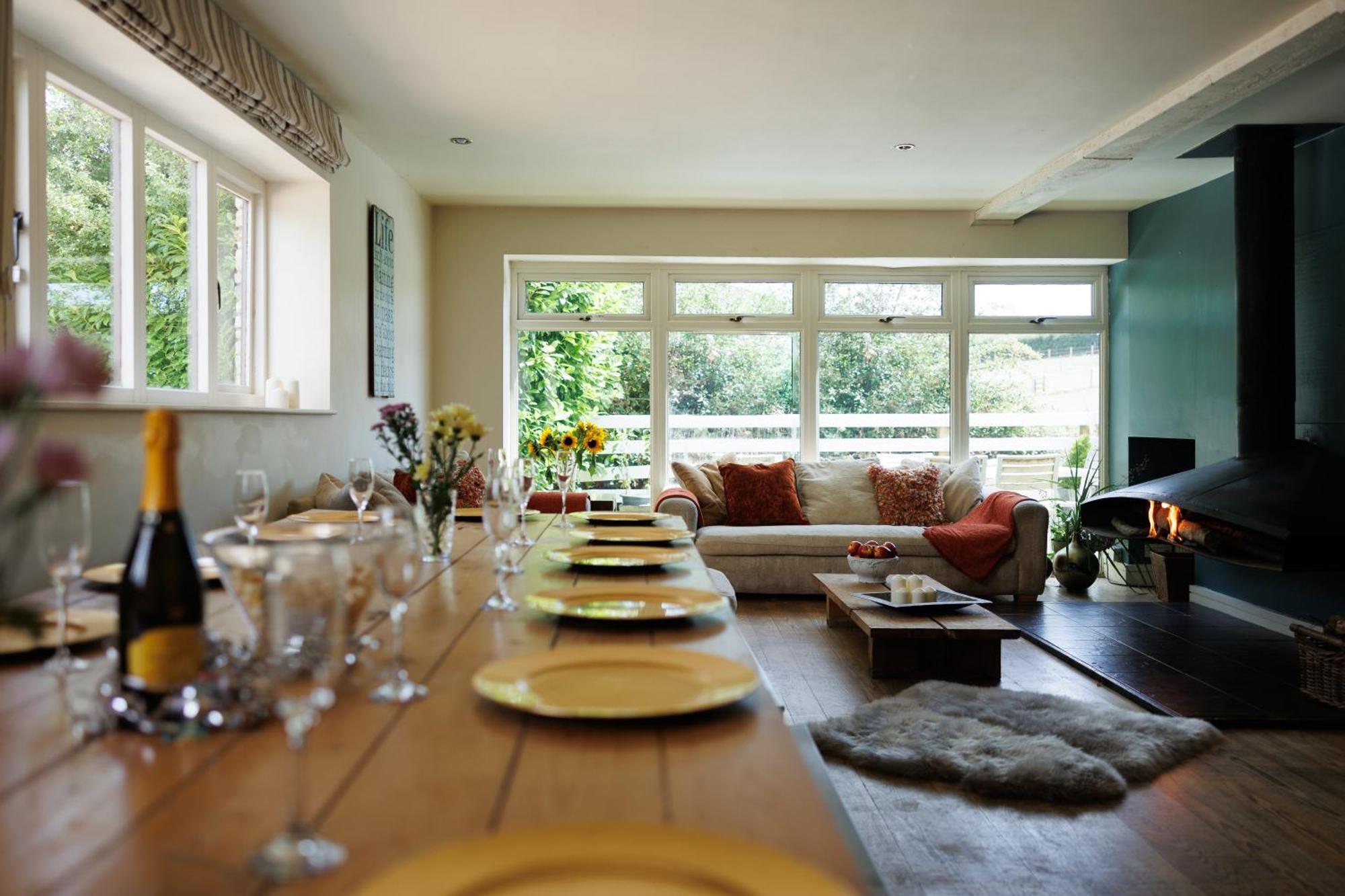 Villa The West Barn Near Bath, Sleeps 24 And 2 Hot Tubs Bristol Exterior foto