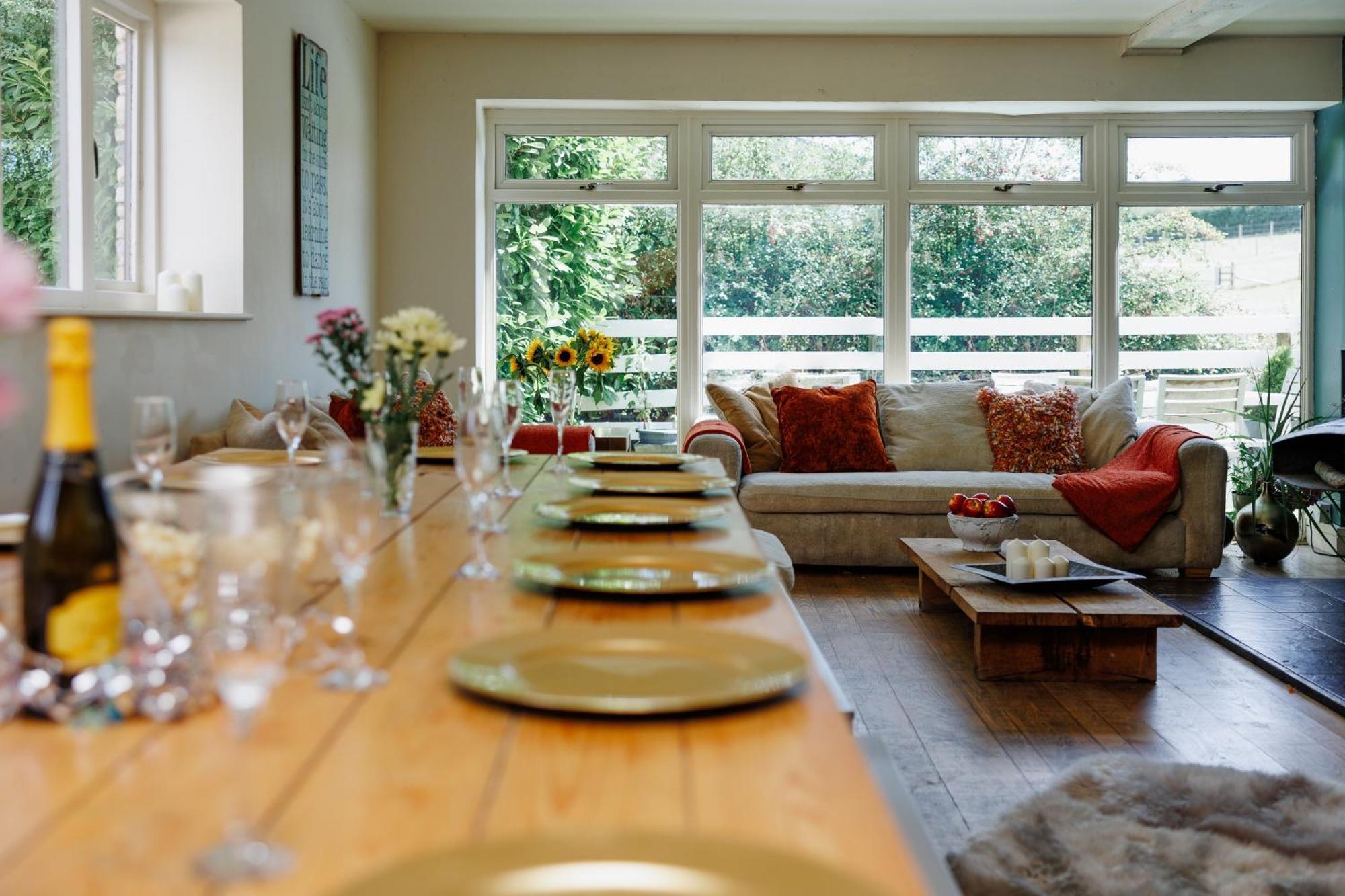 Villa The West Barn Near Bath, Sleeps 24 And 2 Hot Tubs Bristol Exterior foto